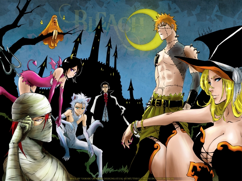 halloween bleach kurosaki ichigo inoue orihime matsumoto rangiku kuchiki rukia hitsugaya toshiro aba Wallpaper halloween bleach kurosaki ichigo inoue orihime matsumoto rangiku kuchiki rukia hitsugaya toshiro aba Wallpaper